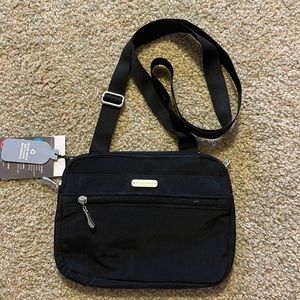 Baggallini Double Zip Medium Crossbody Bag